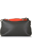 FNDI By The Way Leather Satchel (SHG-32892)