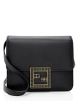 FNDI Calfskin Crystal Fab Small Crossbody Bag (SHF-22238)