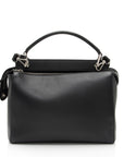 FNDI Calfskin Dotcom Satchel (SHF-I8z6ds)