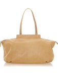 FNDI Chains Leather Tote Bag (SHG-20146)