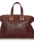 FNDI Chameleon Leather Satchel (SHG-27469)