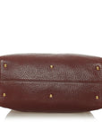 FNDI Chameleon Leather Satchel (SHG-27469)