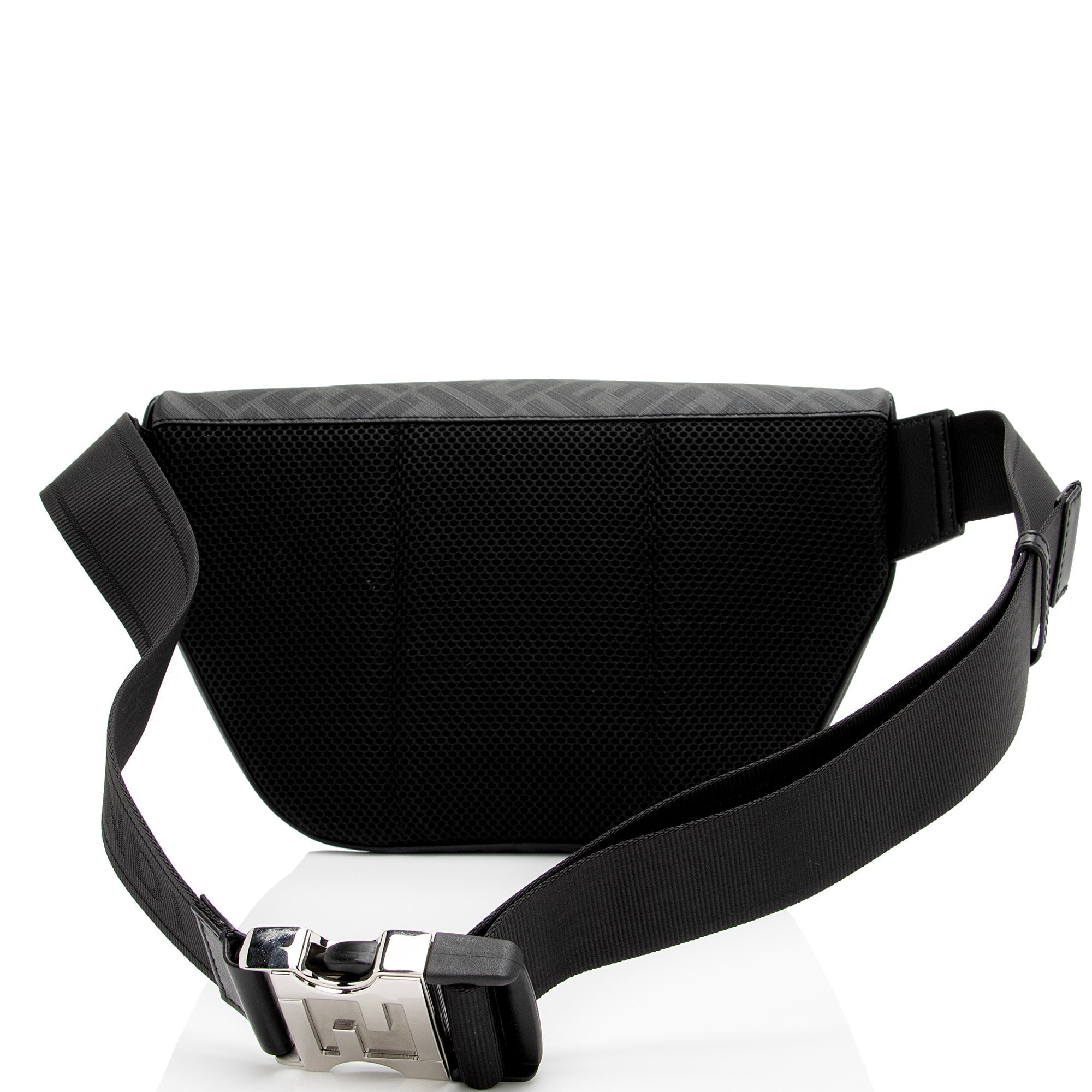 FNDI Coated Canvas FF Belt Bag (SHF-AeWxPp)