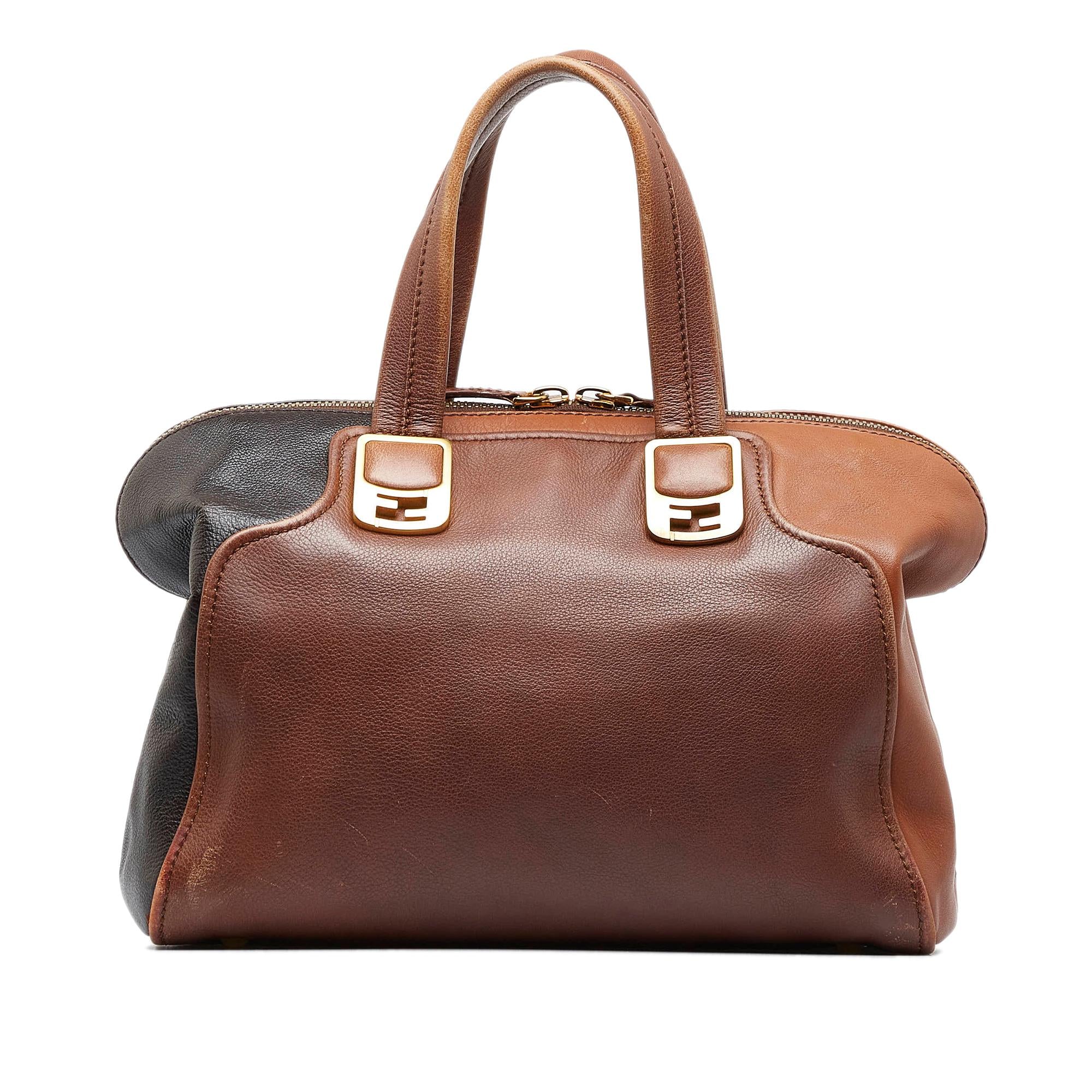 FNDI Colorblock Chameleon Handbag (SHG-pJgRwz)