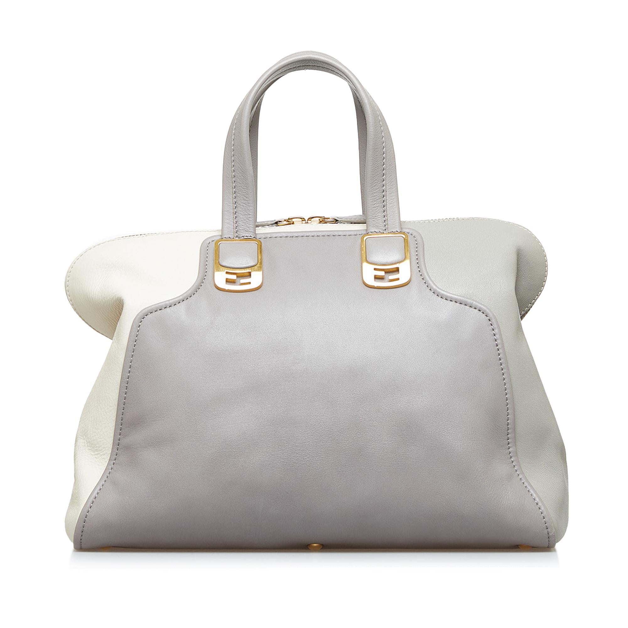 FNDI Colorblock Chameleon Satchel (SHG-CMHAjs)