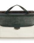 FNDI Demi Jour Leather Satchel (SHG-25796)