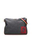 FNDI Denim Crossbody Bag (SHG-11466)
