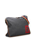 FNDI Denim Crossbody Bag (SHG-11466)