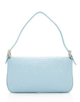 FNDI Embossed Nappa Leather Baguette Shoulder Bag (SHF-19361)
