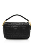 FNDI FF Embossed 1974 Mini Baguette Shoulder Bag (SHF-st6LPG)
