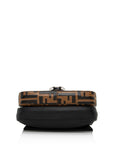 FNDI FF Embossed Calfskin Double Micro Baguette Bag (SHF-22023)