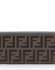 FNDI FF Embossed Calfskin F is FNDI Continental Wallet (SHF-vPL2iW)
