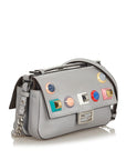 FNDI FF Lock Leather Satchel (SHG-26242)