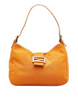 FNDI FF Lock Zucchino Shoulder Bag (SHG-TGp0Gh)