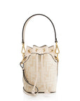 FNDI FF Tapestry Mon Tresor Mini Bucket Bag (SHF-GhSmGT)
