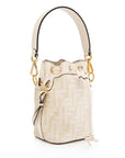 FNDI FF Tapestry Mon Tresor Mini Bucket Bag (SHF-GhSmGT)