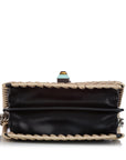 FNDI Kan I Lace Up Leather Crossbody Bag (SHG-27940)