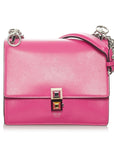 FNDI Kan I Leather Crossbody Bag (SHG-28827)