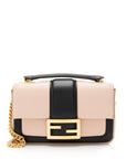 FNDI Lambskin Bi Color Baguette Mini Chain Bag (SHF-23605)