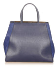 FNDI Large 2Jours Leather Tote Bag (SHG-37352)