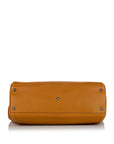 FNDI Large Peekaboo Leather Satchel (SHG-24326)