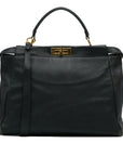 FNDI Large Peekaboo Satchel (SHG-yEKeJS)