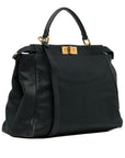 FNDI Large Peekaboo Satchel (SHG-yEKeJS)