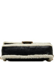 FNDI Large Shearling Baguette (SHG-Rdq63a)