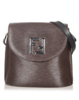 FNDI Leather Crossbody Bag (SHG-20635)