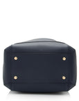 FNDI Leather Karligraphy Chain Bucket Bag (SHF-9MnXHw)