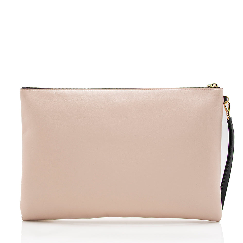 FNDI Leather Logo Pouch (SHF-16970)