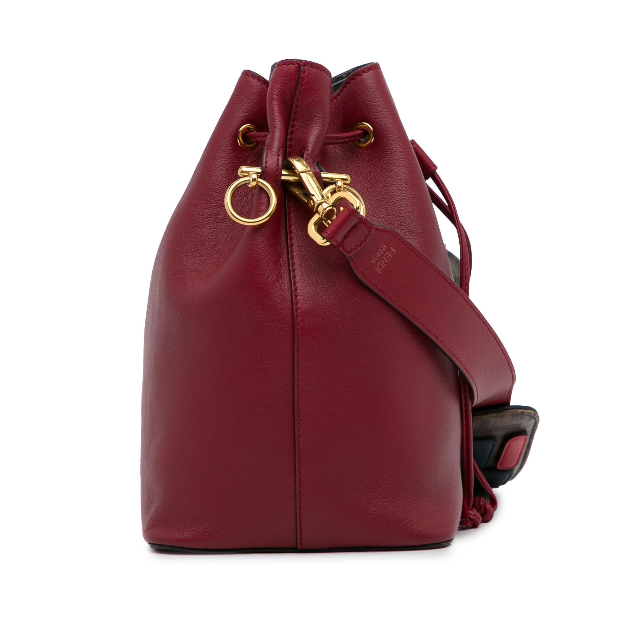 FNDI Leather Mon Tresor Bucket Bag (SHG-8qKIzU)