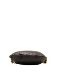 FNDI Leather Oyster Shoulder Bag (SHG-P6A7z8)