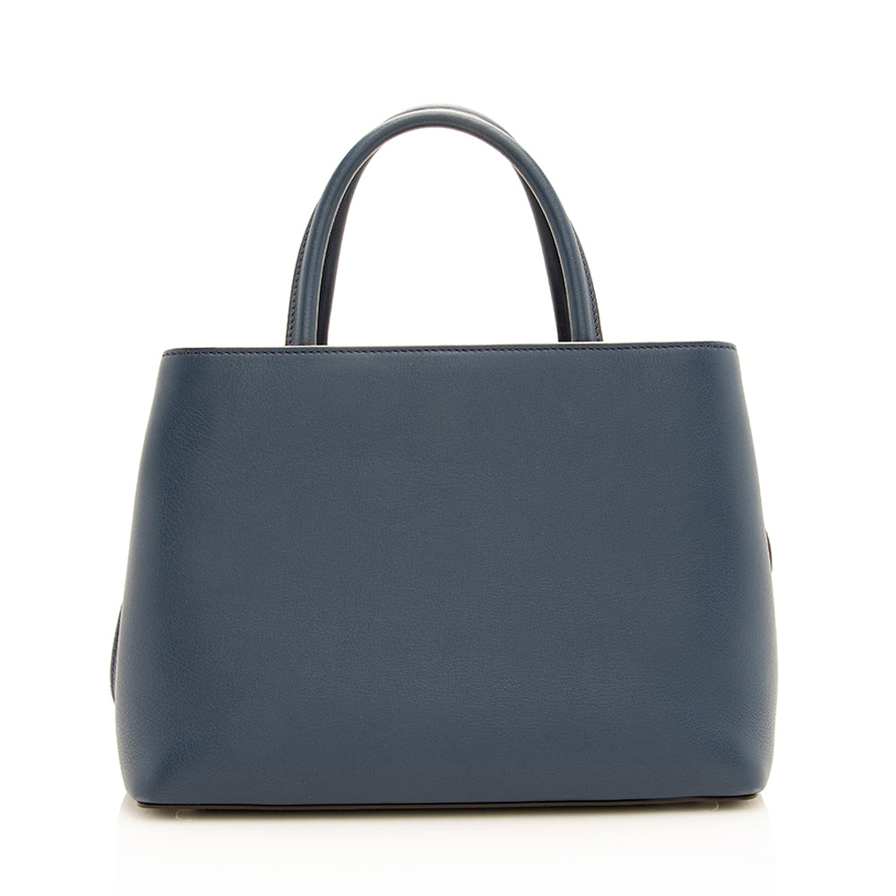 FNDI Leather Petite 2Jours Tote (SHF-18866)