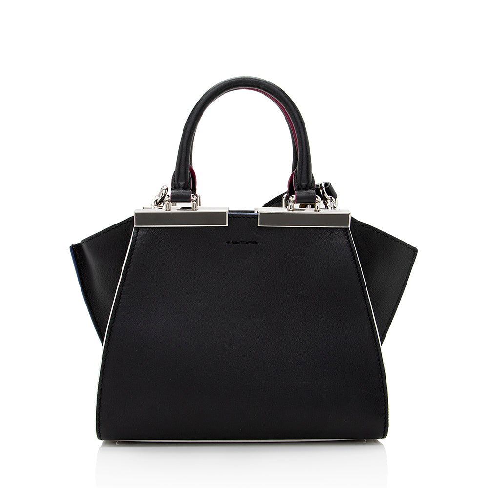 FNDI Leather Petite 2Jours Tote (SHF-20185)