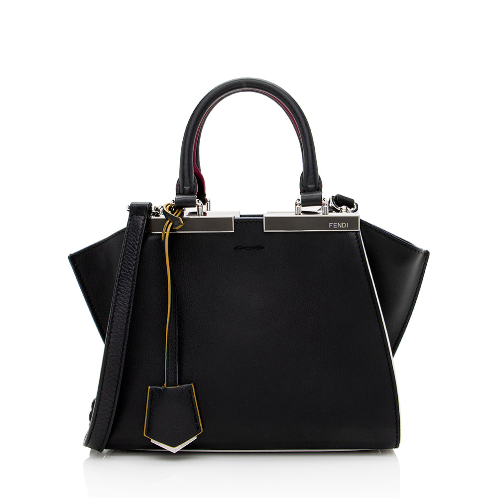 FNDI Leather Petite 2Jours Tote (SHF-20185)