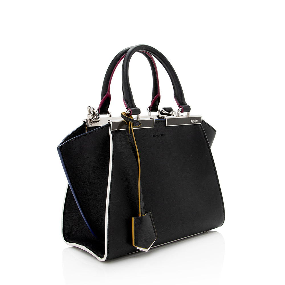 FNDI Leather Petite 2Jours Tote (SHF-20185)