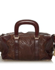 FNDI Leather Satchel (SHG-29169)