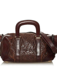 FNDI Leather Satchel (SHG-29169)