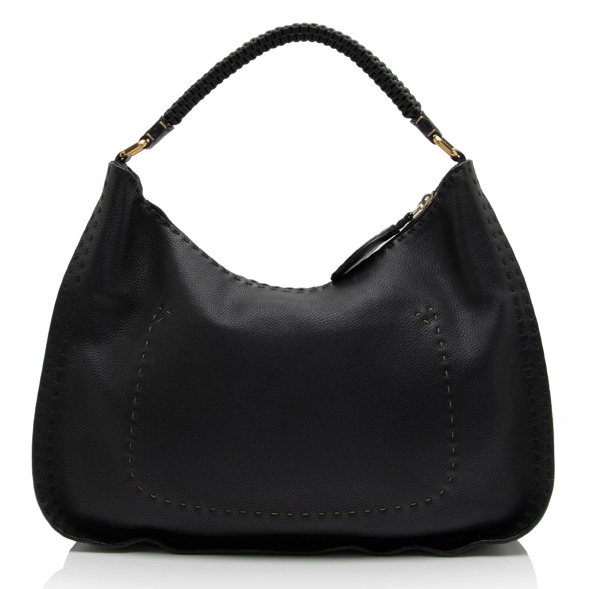 FNDI Leather Selleria Hobo (SHF-Xh4Dib)