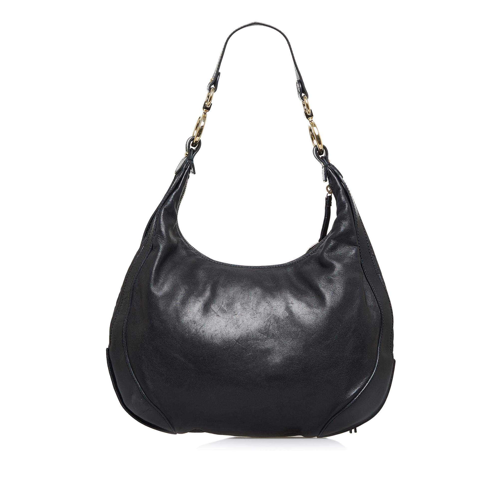 FNDI Leather Shoulder Bag (SHG-xQ5ZgR)