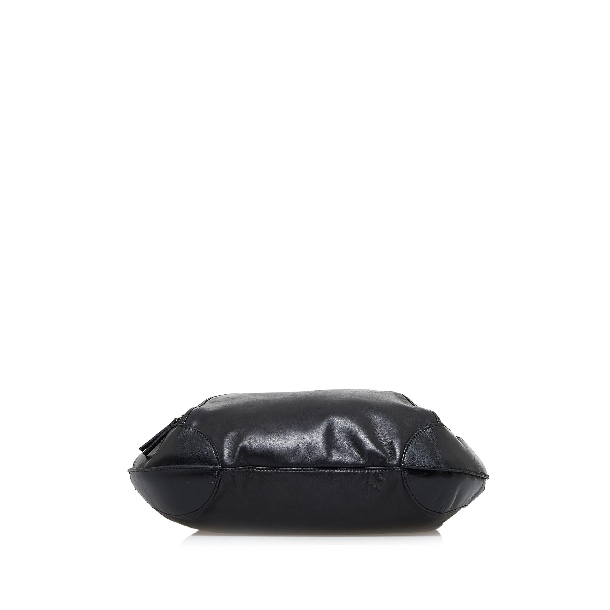 FNDI Leather Shoulder Bag (SHG-xQ5ZgR)