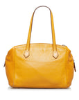 FNDI Leather Shoulder Bag (SHG-BjVo0V)