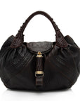 FNDI Leather Spy Satchel (SHF-1314Gg)