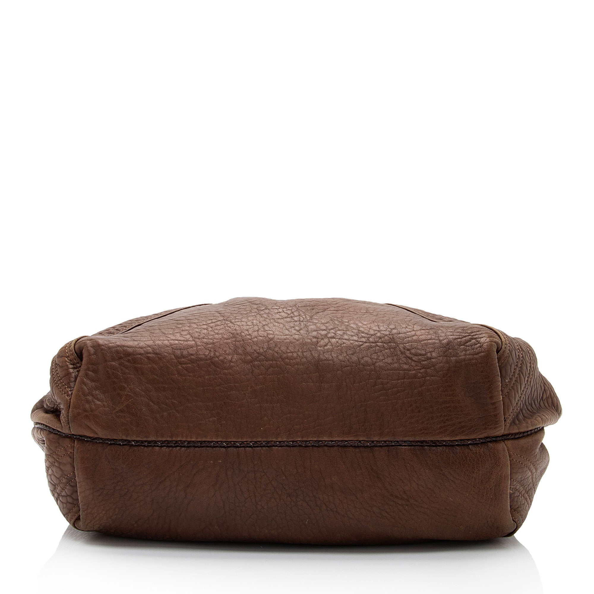 FNDI Leather Spy Satchel (SHF-VaTgXY)