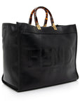 FNDI Leather Sunshine Large Shopper Tote (SHF-DQT17B)