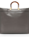 FNDI Leather Sunshine Large Shopper Tote (SHF-V85fxB)