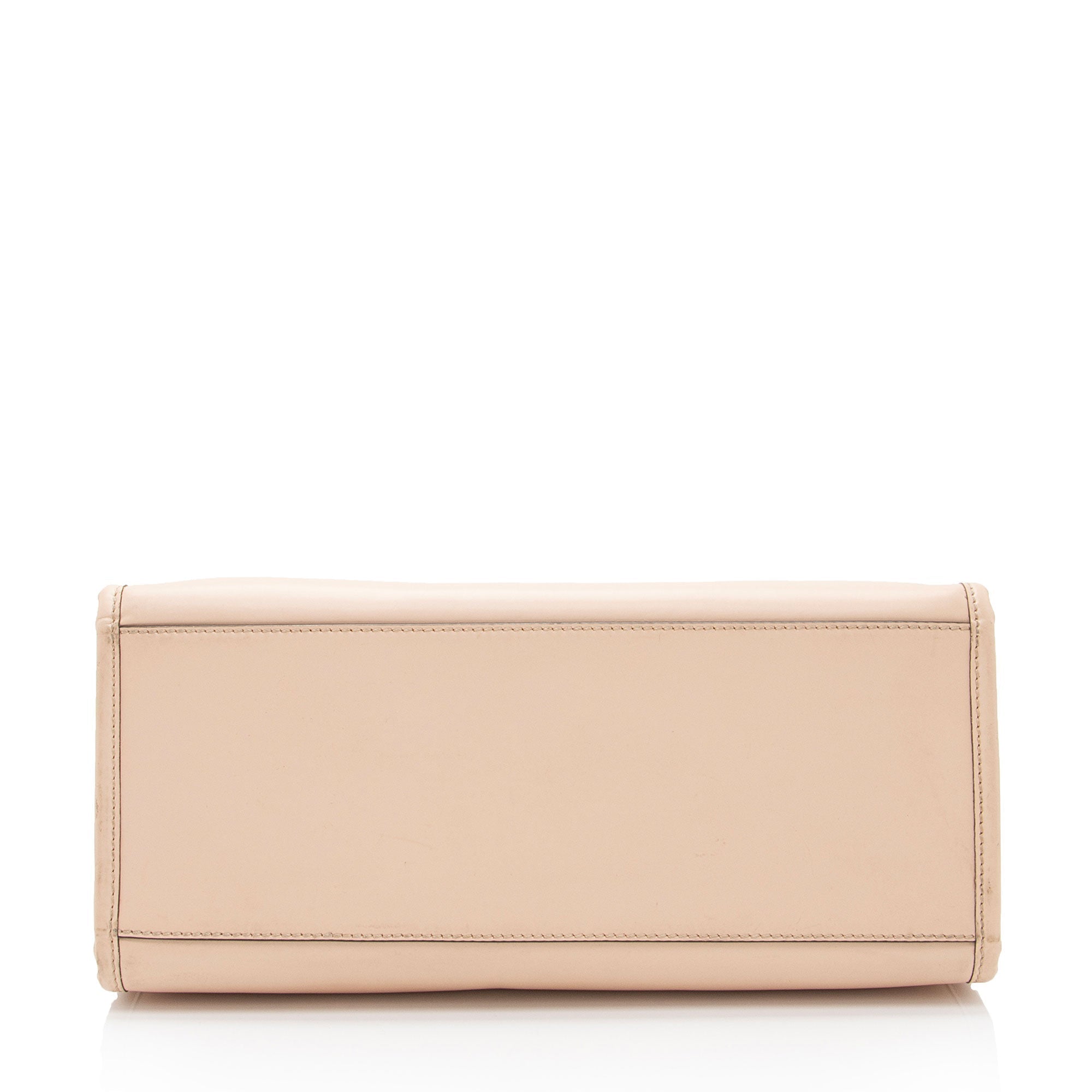 FNDI Leather Sunshine Medium Shopper Tote (SHF-BvSOLv)