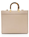 FNDI Leather Sunshine Medium Shopper Tote (SHF-VVIsQc)