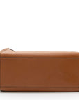 FNDI Leather Sunshine Medium Shopper Tote (SHF-HXrlOm)